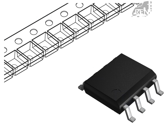 Transistor: N-MOSFET; unipolair; SOP8 Transistor: N-MOSFET; unipolair; SOP8